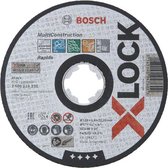 Bosch 2608619270 X-Lock Slijpschijf Multi Construction - Recht - 125mm