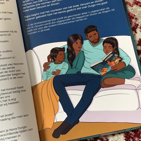 Hindoestaans kinderboek - Devyani en Shivan vieren Navratri - tweede druk