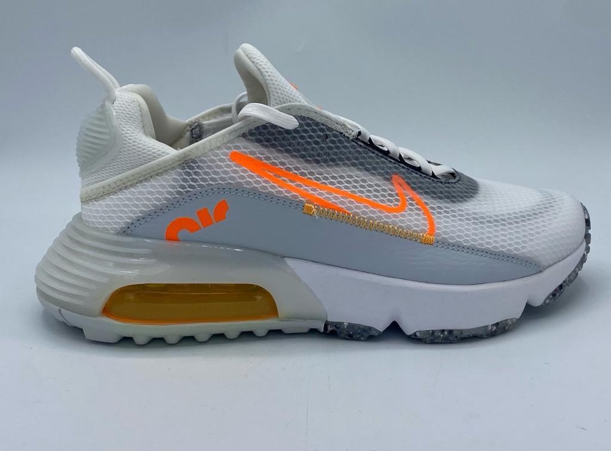 Nike Air Max 2090 (GS) - Wit, Grijs, Oranje - Maat 40 | bol.com