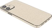 ScreenSafe Skin iPhone 12 Golden Pearl Croco zonder logo