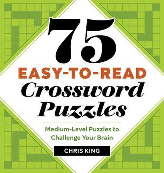 75 EasytoRead Crossword Puzzles bol