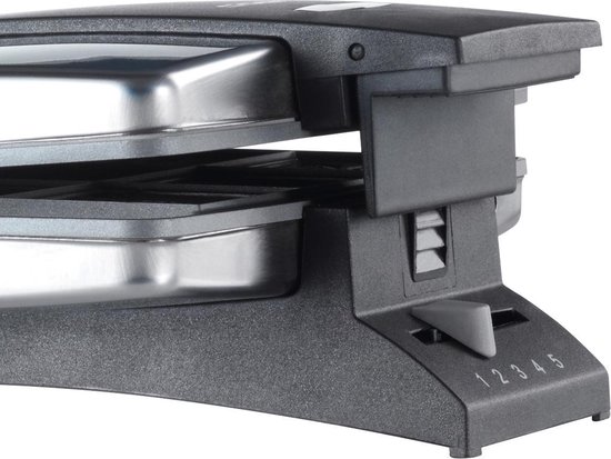 Cloer Wafelijzer 1431 930W bk/sr — afbeelding 2
