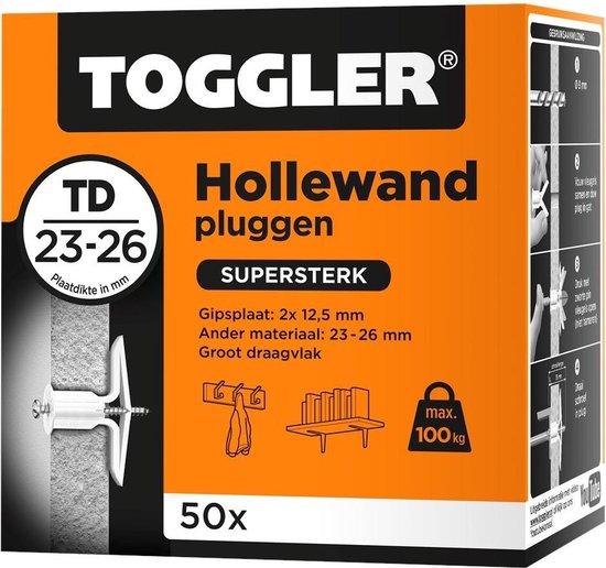 Toggler Td 23-26mm 50 stuks | bol.com