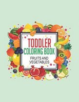 Toddler Coloring Book Fruits And Vegetables