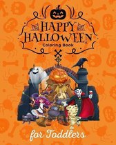 Happy Halloween Coloring Book for Toddlers