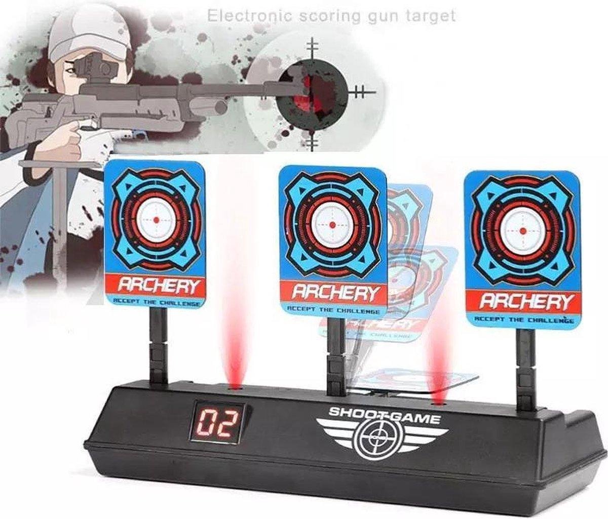 JGR Nerf Gun Schietschijf Target - Met geluidseffect & LCD Scorebord — afbeelding 5