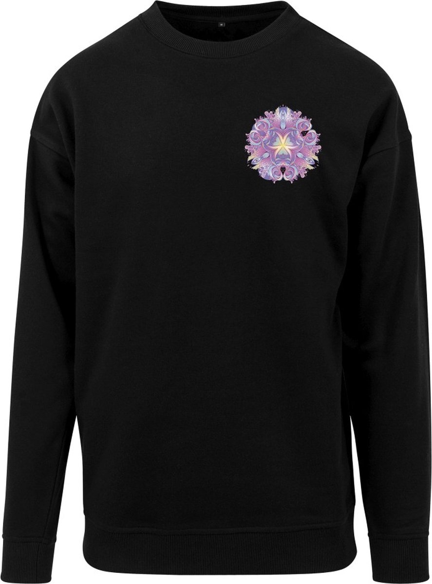 Mister Tee Psychadelic Mandala Sweater/trui S Zwart