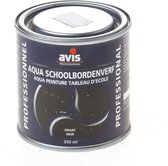 Avis Aqua Schoolbordenverf -  Zwart - 250 ml