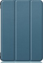 Hoes - Mobigear - Tri-Fold Serie - Kunstlederen Bookcase - Groen - Hoes Geschikt Voor