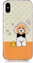 Apple iPhone XR Hoesje - Mobigear - Design Serie - TPU Backcover - Dog - Hoesje Geschikt Voor Apple iPhone XR