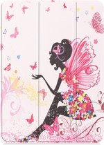 Apple iPad Pro 11 (2018) Hoes - Mobigear - Tri-Fold Serie - Kunstlederen Bookcase - Butterfly Fairy - Hoes Geschikt Voor Apple iPad Pro 11 (2018)