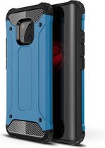 Huawei Mate 20 Pro Hoesje - Mobigear - Outdoor Serie - Hard Kunststof Backcover - Blauw - Hoesje Geschikt Voor Huawei Mate 20 Pro