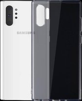 Samsung Galaxy Note 10 Plus Hoesje - Mobigear - Ultra Thin Serie - TPU Backcover - Transparant - Hoesje Geschikt Voor Samsung Galaxy Note 10 Plus
