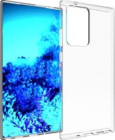 Samsung Galaxy Note20 Ultra Hoesje - Mobigear - Cushion Serie - TPU Backcover - Transparant - Hoesje Geschikt Voor Samsung Galaxy Note20 Ultra