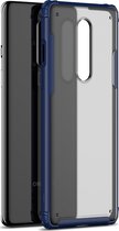 OnePlus 8 Hoesje - Mobigear - Shockproof Serie - Hard Kunststof Backcover - Blauw - Hoesje Geschikt Voor OnePlus 8