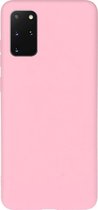 Samsung Galaxy S20 Plus Hoesje - Mobigear - Color Serie - TPU Backcover - Magenta - Hoesje Geschikt Voor Samsung Galaxy S20 Plus