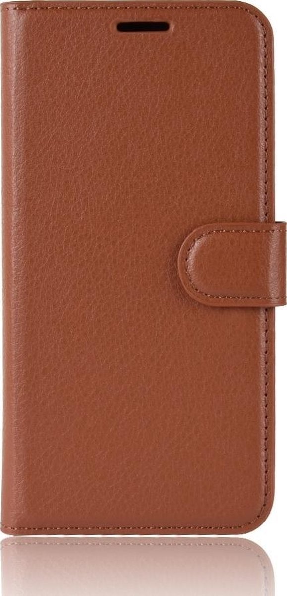 Mobigear Telefoonhoesje geschikt voor Huawei Mate 30 Hoesje | Mobigear Classic Bookcase Portemonnee | Pasjeshouder voor 3 Pasjes | Telefoonhoesje voor Pinpas / OV Kaart / Rijbewijs - Bruin