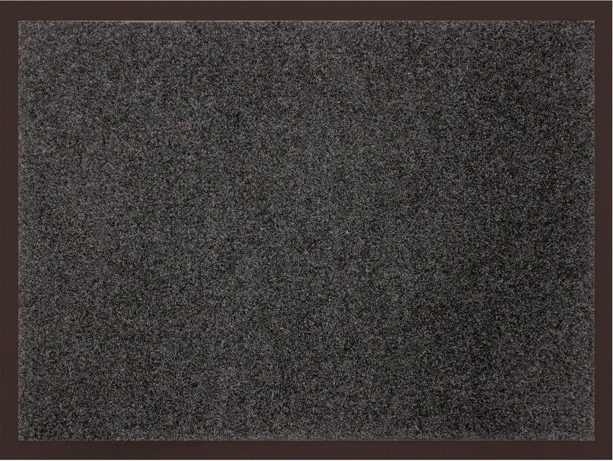 Livetti® Deurmat Doormat Hallmat Rechthoek 60x80cm AntiDust - Grijs