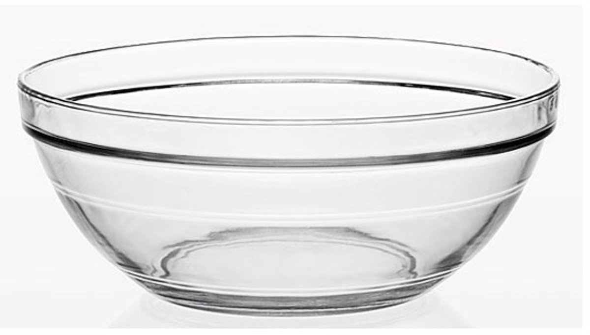 Duralex Stapelbare Slakom in Gehard Glas Lys Empilable ø20,5xH8,1cm