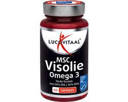 Lucovitaal MSC Visolie Omega 3 - 60 capsules