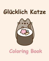 Glucklich Katze Coloring Book