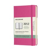 Moleskine 18 Maanden Agenda - 2021/22 - Wekelijks - Pocket - Hardcover - Bougainvillea Roze