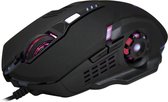 Varr Gaming Mouse LED - 800-1200-1600-2600 DPI, zwart