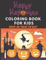 Happy Halloween Coloring book for kids