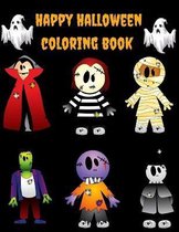 Happy Halloween Coloring Book