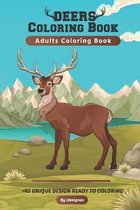 Deers Coloring Book For Adults
