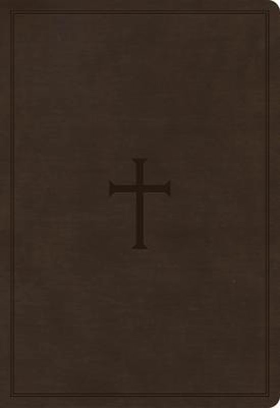 CSB Super Giant Print Reference Bible Brown 9781087758022 Boeken 