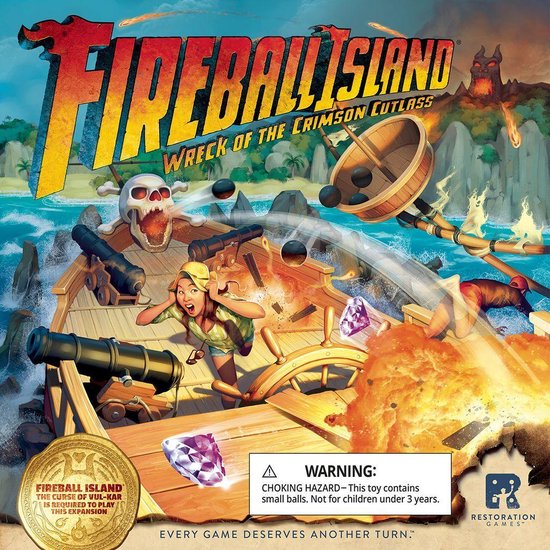 Afbeelding van het spel Fireball Island Wreck of the Crimson Cutlass