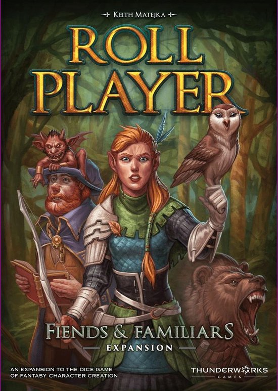 Boek: Roll Player: Fiends And Familiars, geschreven door Thunderworks Games