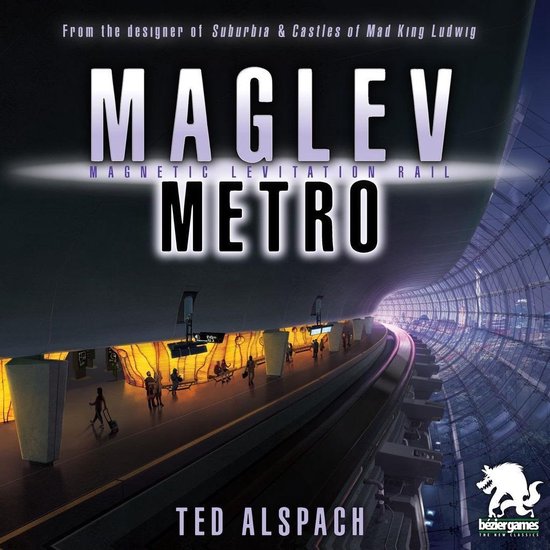 Boek: Maglev Metro, geschreven door Bezier Games