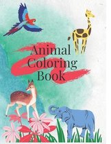 Animals coloring books