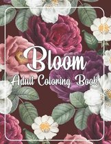 Bloom Adult Coloring Book