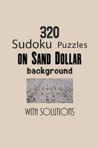 320 Sudoku Puzzles on Sand Dollar background with solutions