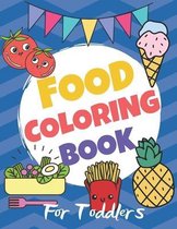 Food Coloring Book for Toddlers