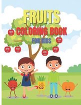 Fruits Coloring Book For Kids