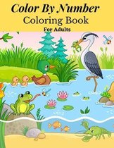 Color By Number Coloring Book For Adults