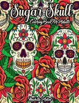 Sugar skull coloring book for adults