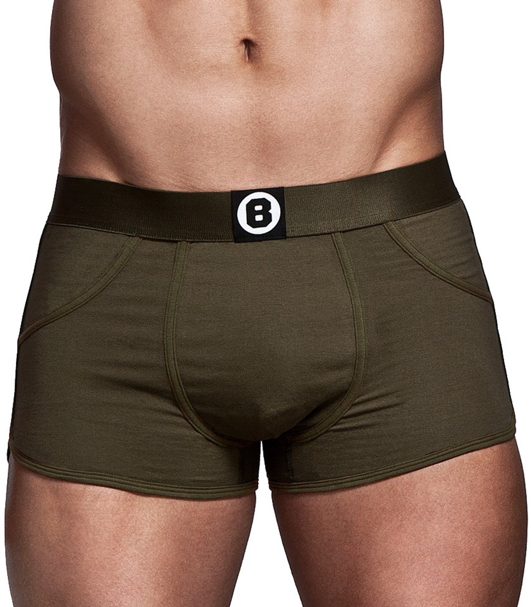 Bolas Basic Green Boxer | Maat S | Mannen ondergoed | Heren Boxer