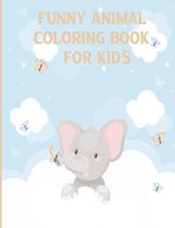 Funny Animal Coloring Book For Kids