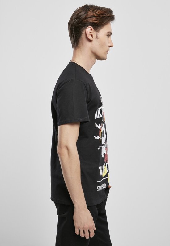 Tshirt Homme Disney Mickey Mouse - XS- Mickey Mouse After Show Zwart