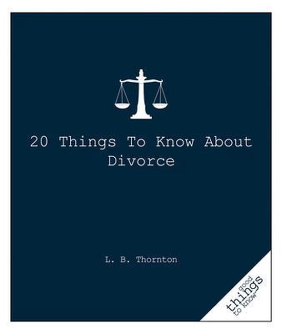 20 Things to Know about Divorce - cover