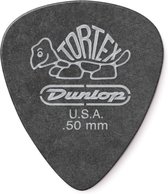 Dunlop Pitch Black Standard Pick 0.50 mm 6-pack plectrum