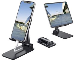 Top 10 telefoonhouders en telefoonstandaards 2026: Bureau standaard - Tablet Houder - Tafelstandaard dock stand opvouwbare basis - Telefoonhouder, tafel, mobiele telefoonstandaard