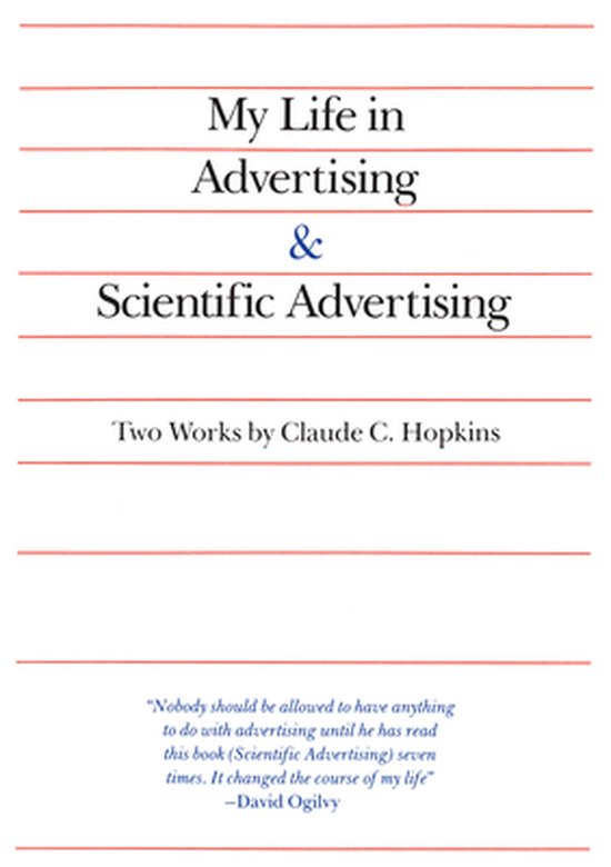 My Life in Advertising and Scientific Advertising - cover