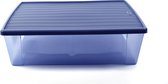 Opbergbox - onderbedbox - |Opbergdoos|Onderbedbox 32 liter Blue Navy- 59 cm x 39 cm x17 cm hoog