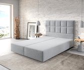 Boxspring-frame Dream-Fine microvezel Granitgrijs 140x200